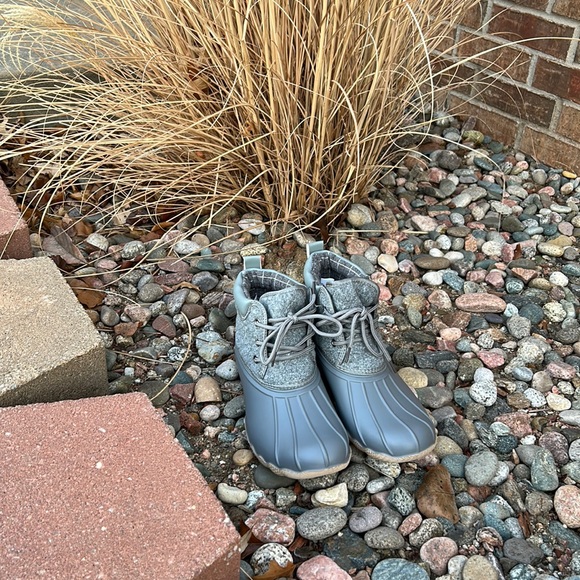 Gypsy Jazz “Quack” Gray Women’s size 8 Lace up Boots - Picture 2 of 10